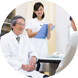 必要に応じ、専門医や他の対処法を提案