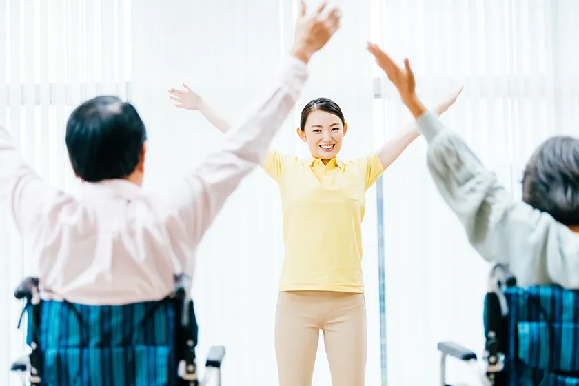 介護の現場に関する体の知識