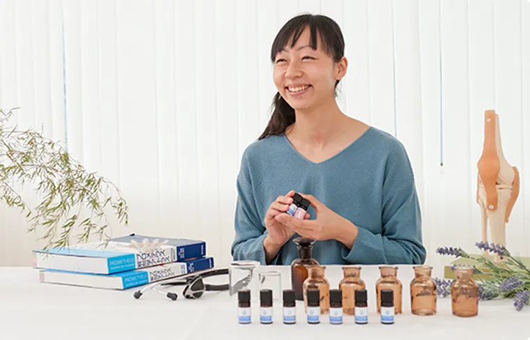 メディカルアロマで心と体をゆるめてあげたい