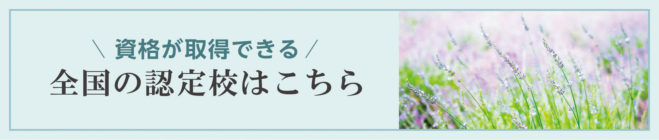 資格が取得できる認定校はこちら