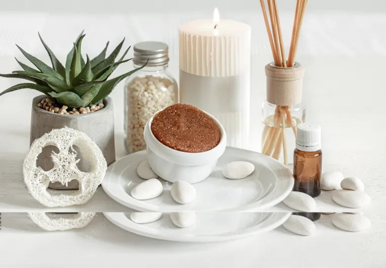アロマやハーブとの相乗効果で心身をより快適な状態に